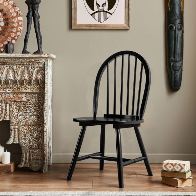 Your Daily Superstore Wooden Set of 2 Dining Chairs