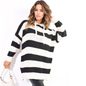 Your Daily Superstore Drawstring Chunky Cable Knit Hoodie
